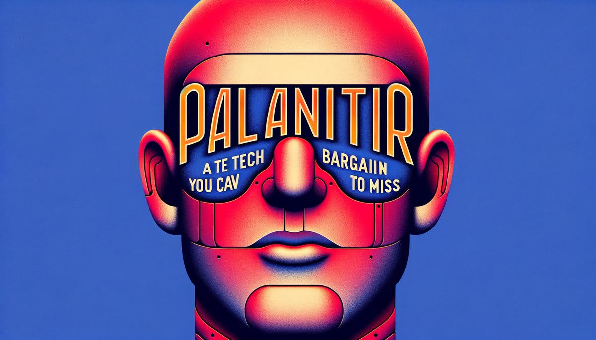 Image of text Palantir: The Tech Bargain You Can’t Afford to Miss