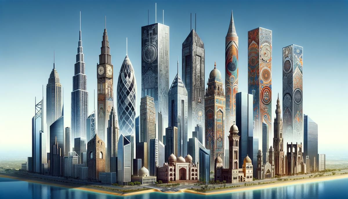 Image of a diverse city skyline representing global investment opportunities in commercial real estate